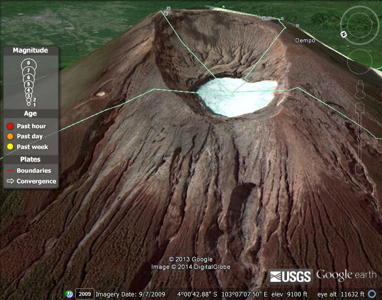 Dempo Volcano